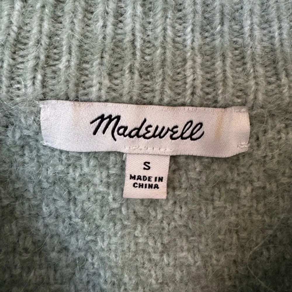 Madewell Havener Cable Stitch Crewneck Sweater - Size S